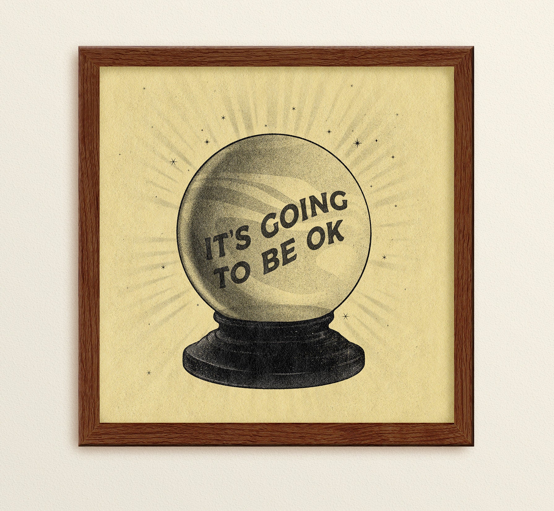 Crystal Ball Art Print