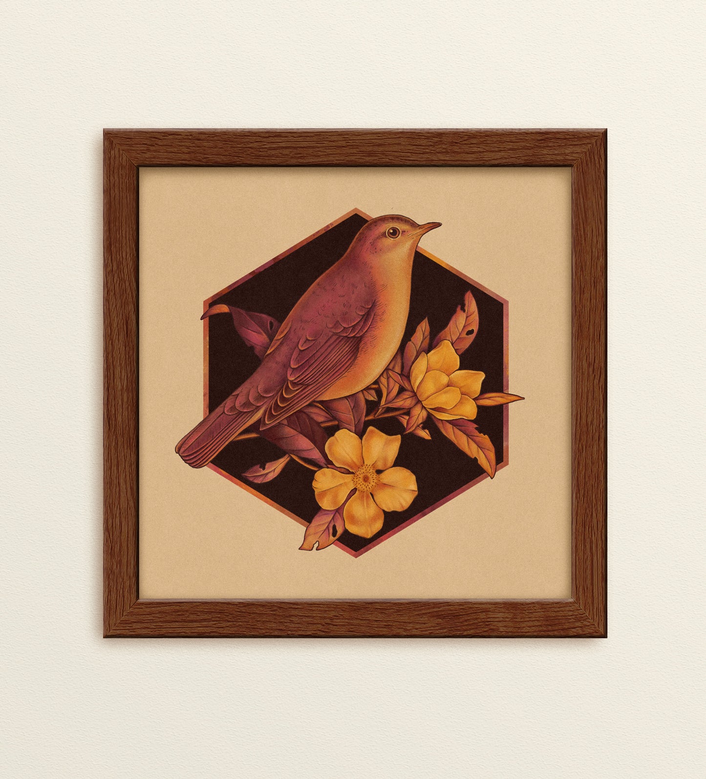 Garden Warbler Art Print