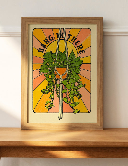 Hang in There Art Print